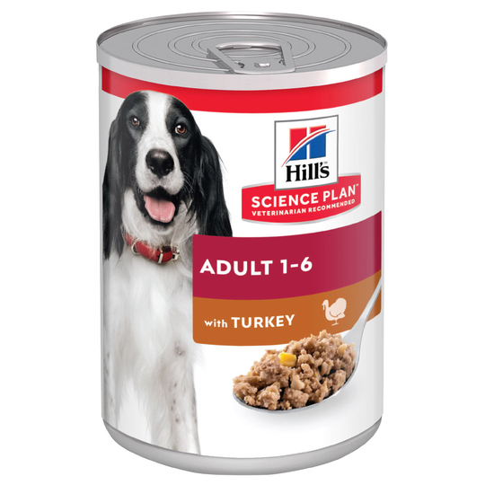 Hill's Science Plan Adult - Turkey (6 x 370g)