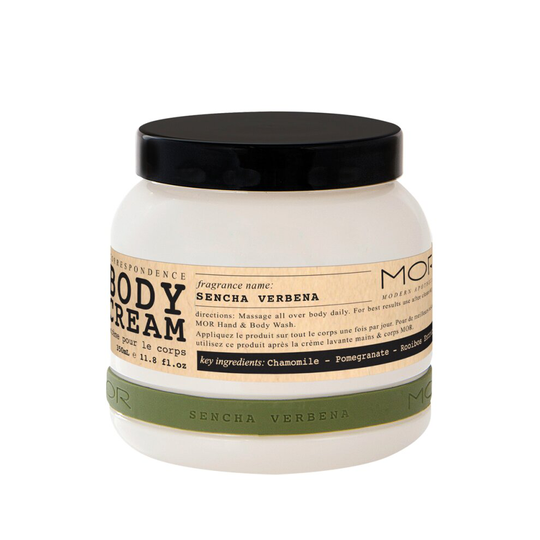 (Sencha Verbena) MOR Correspondence Sencha Verbena Body Cream 350ml