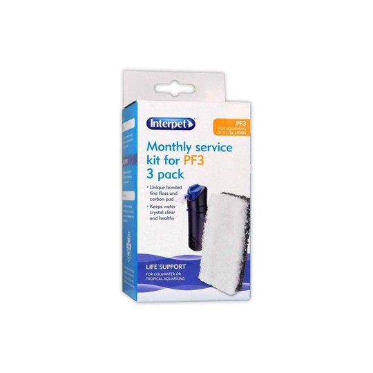 Monthly Service Kit - 3 Pack - PF3 - Interpet
