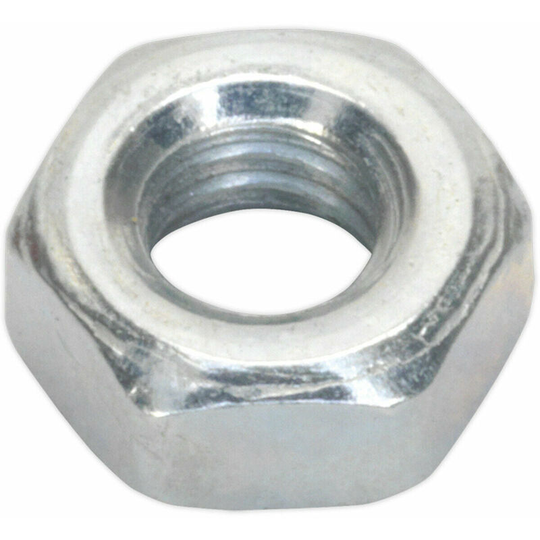 100 pack - Steel Finished Hex Nut - M4- 0.7mm Pitch - Manufactured to din 934