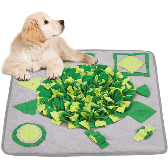 Gdrhvfd - Dog Snuffle Mat Foldable Scavenging Mat Dog Trainer Mats Cat Interactive Puzzle Toys Slow Training Feeding Sniffing Mat For Foraging