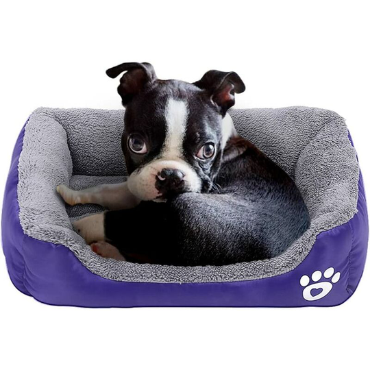 Dog Bed, Waterproof Pet Mat Pad and Sleeping Pad for Kitty Cat and Small Puppy Dog, Soft and Washable(Purple)