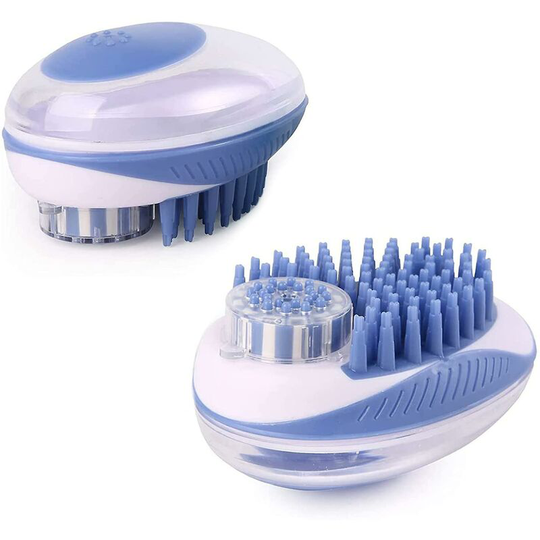 Non-slip design comfortable pet bath brush