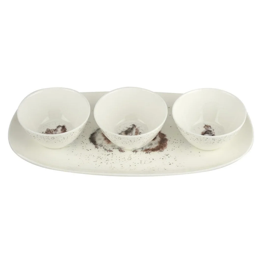 Wrendale Guinea Pig 4 Piece Tray Set
