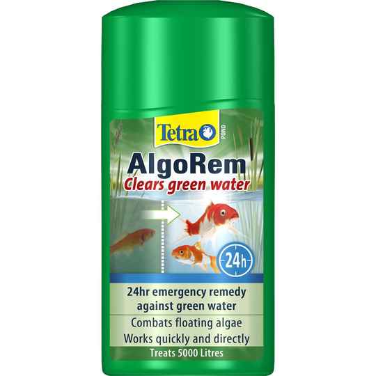 Tetra Pond AlgoRem Green Water Treatment, Environmentally Conscious Treatment, 1 Litre