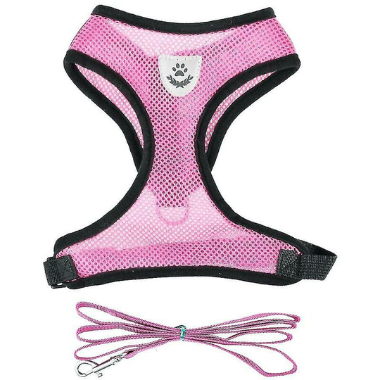 Adjustable Reflective Cat Harness Vest Walking Straps for Cat Kitten Dog Puppy Leash Leads Pet Chest Harness