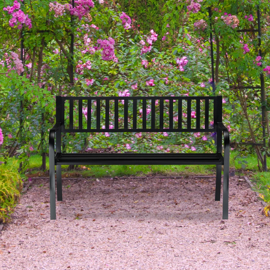 Chandra Garden Bench made of steel