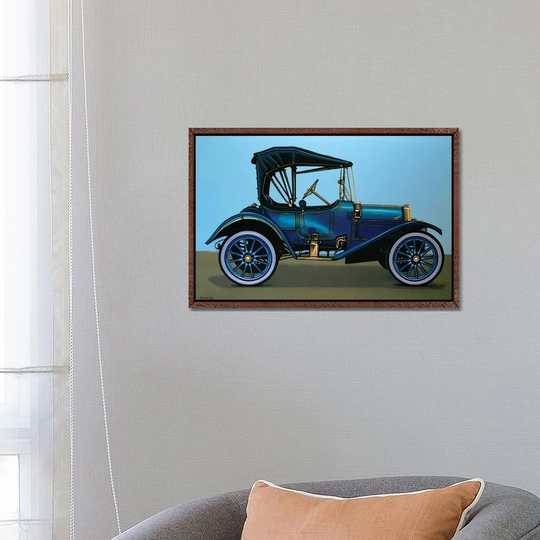 White Rabbit by Soo Beng Lim - Floater Frame Painting on Canvas