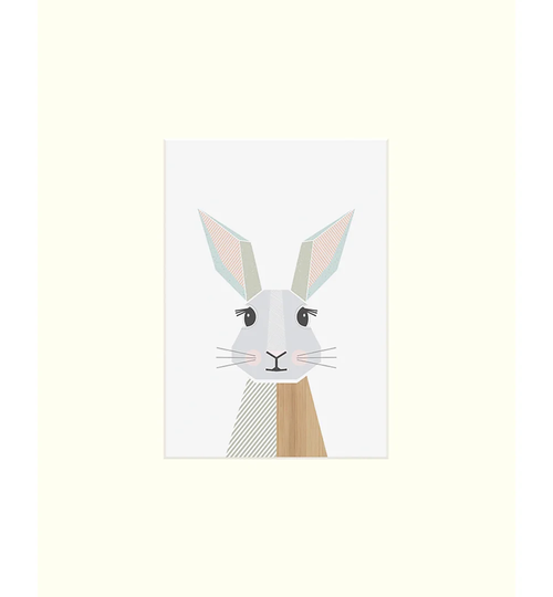 'Rabbit' - Painting Print on Paper
