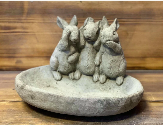 Ruairidh Stone Garden See Hear Speak No Evil