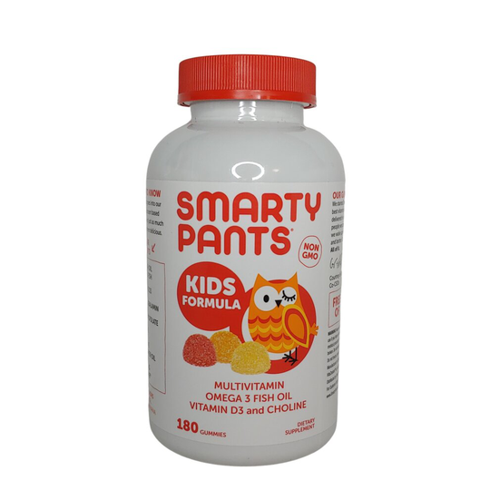 Smarty Pants Kids Formula Non-GMO Multivitamin, 180 Gummies