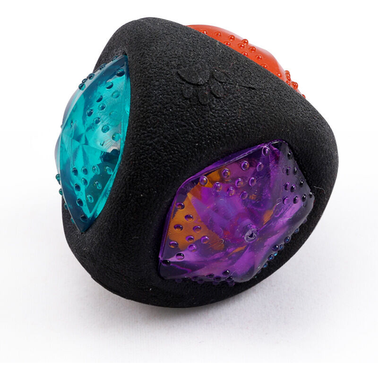 Betterlife Elastic Dog Ball led Flash Bouncing Ball Light Up Dog Toy Interactive Dog Ball