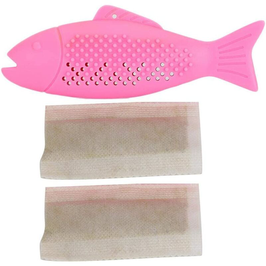 Cat toothbrush toy soft silicone cat toothbrush fish toys pet molar toy teeth cleaning brush with catnip for cat kitty kitten