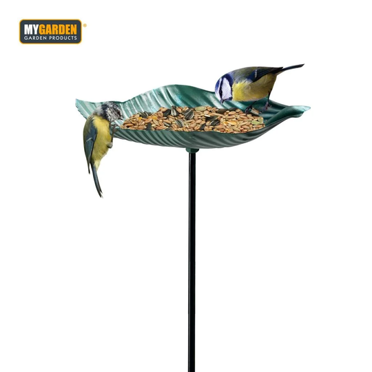 Cast Iron Leaf Bird Bath