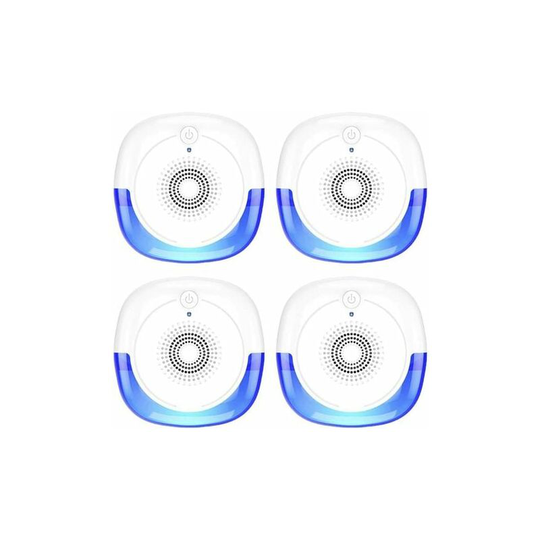 FVO - High Power Ultrasonic Insect Repeller 4 Pcs Anti Rodent Electric Ultrasonic Device Anti Pest Repeller Mosquito Cockroach Flies Mice