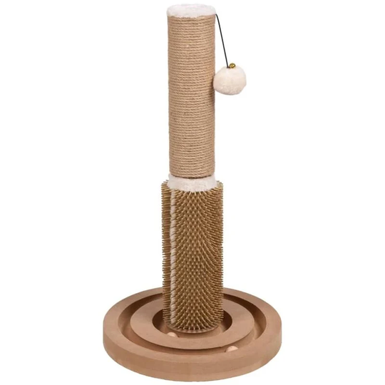 Flamingo - Cat Scratching Tree Ayla 29x29x53.5 cm Cream Cream