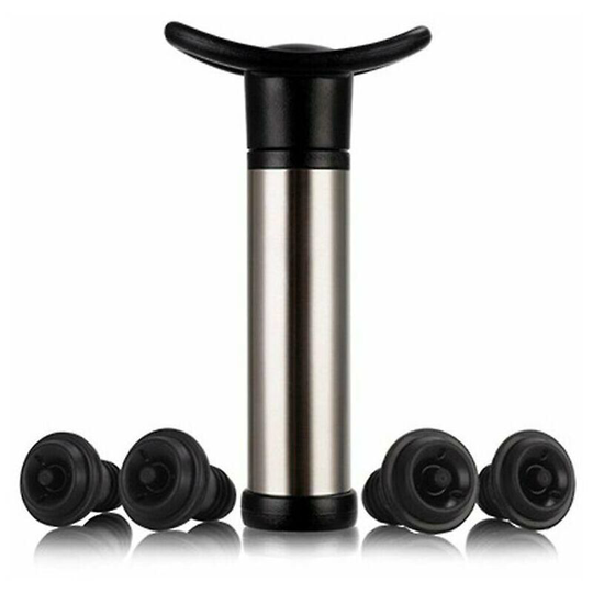 Monly - Wine pump Stainless steel vacuum pump for wine preservation, the wine pump is used to remove air and vacuum wine preservation, Wi
