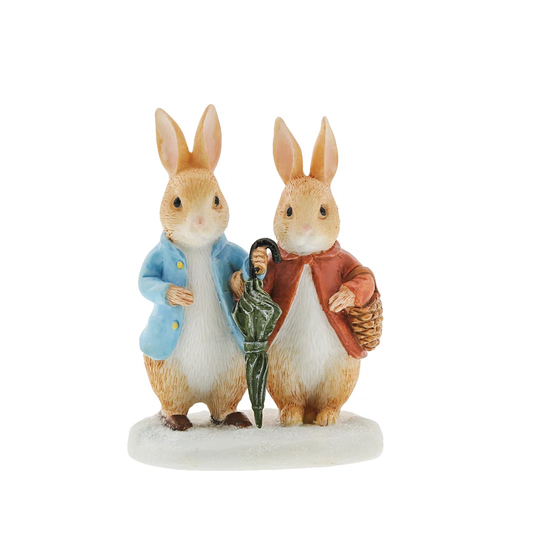 Peter Rabbit & Flopsy Figurine
