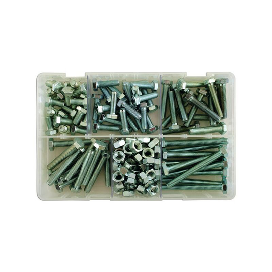 Set Screws & Nuts - M8 - Assorted - Box Qty 154 - 35011 - Connect