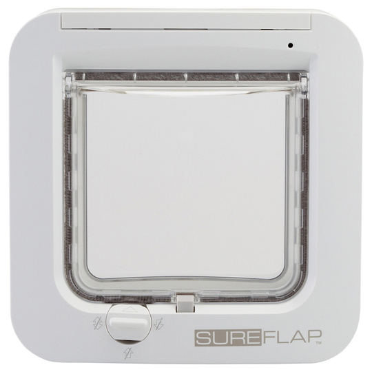 SureFlap Microchip Cat Flap - White Cat Flap