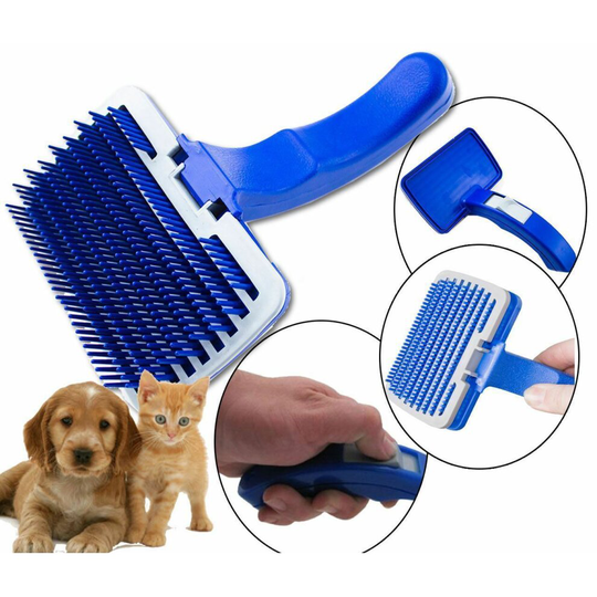 Pet Dog Puppy Cat Hair Brush Cleaning Comb Grooming Fur Care Rabbit