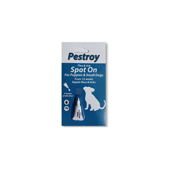 Pestroy Flea and Tick Spot On Small Dogs