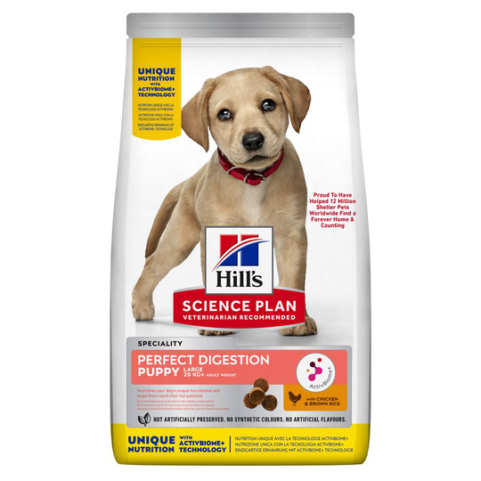 Hill's Science Plan Puppy Large Breed Perfect Digestion - Economy Pack: 2 x 14.5kg