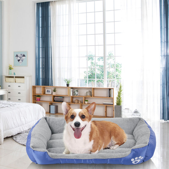 Dog Bed Soft Pet Sofa Cats Pad Non Slip Bottom Self Warming Breathable Bedding , m - m