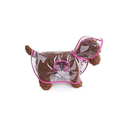 Four-legged waterproof raincoat for dogs, lightweight, breathable and sunscreen Teddy poncho
