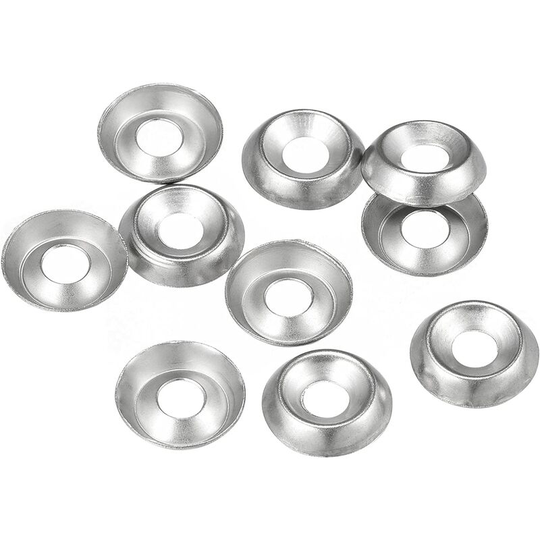 Cutted Cup Cup Wasmel Wondered #6 304 Steel Stainless steel for Boulon screw 100pcs