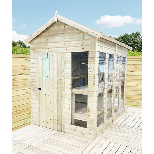 Rinki 16 x 9 Ft. Tongue and Groove Summer House