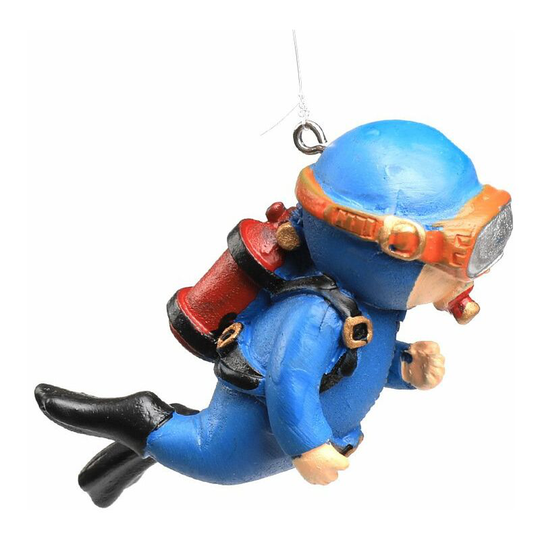 Creative Floating Aquarium Decorations - Floating Figurine, Suitable for All Types of Aquariums, Blue