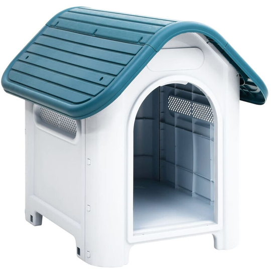 Dog House Blue 59x75x66 cm Polypropylene