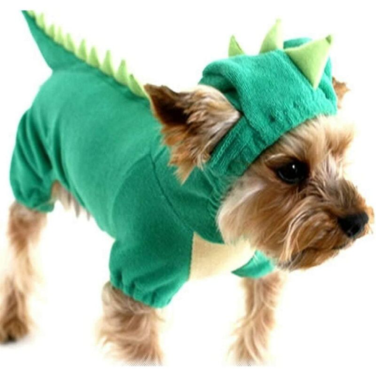 Halloween Dinosaur Dinosaur Dog Costume Pet Hood for Small and Medium Size Dogs