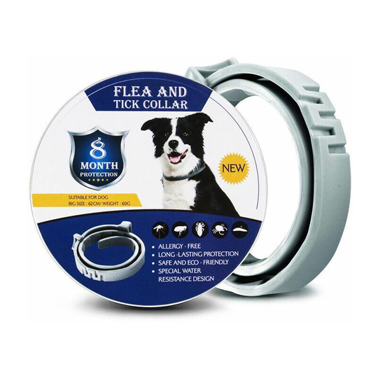 Tick Collar for Dogs, Small 62 cm Dog Tick Collar Protection Against Fleas Natural Prevention Collar Premium tick collar for dogs