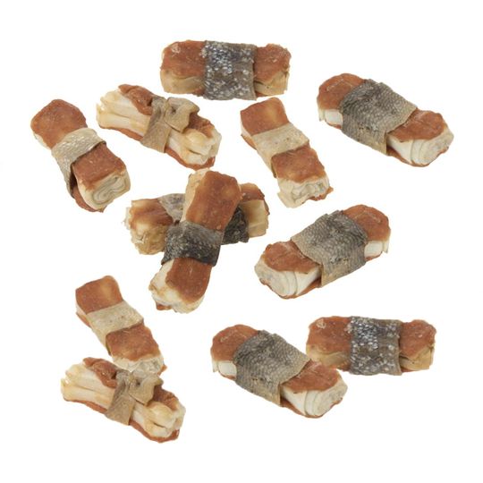Lukullus Dog Bones 12 x 5cm - Salmon