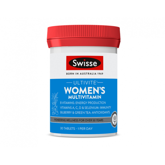 Swisse Ultivite Women's Multi Vitamin- 30 Tablets *BESTBEFORE MARCH 2023*
