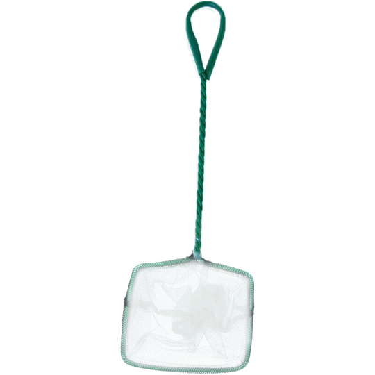 Aquarium Net (5 x 4in) (White) - White - Supa