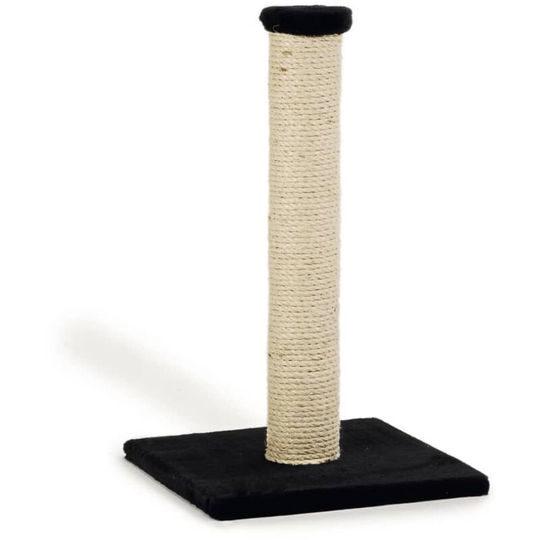 Cat Scratching Post gina 34x34x60 cm Black Beeztees Black