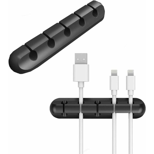 Cable tie, cable organizer, sticky hook, cable holder 1 item(black)