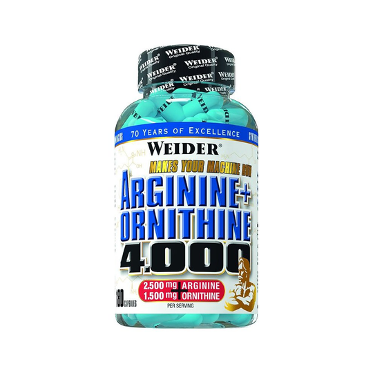 Weider Arginine + Ornithine 4000 - 180 caps