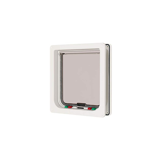Cat Mate 4-Way Locking Cat Flap White