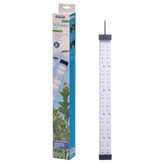 Interpet - 45cm Eco-Max Bright led for Tropical Aquarium Fish Tank Encourages Plant Growth