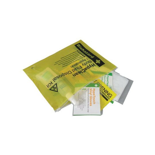 Safety First Aid - Hypaclean Body Fluid Disposal Kit - K418A