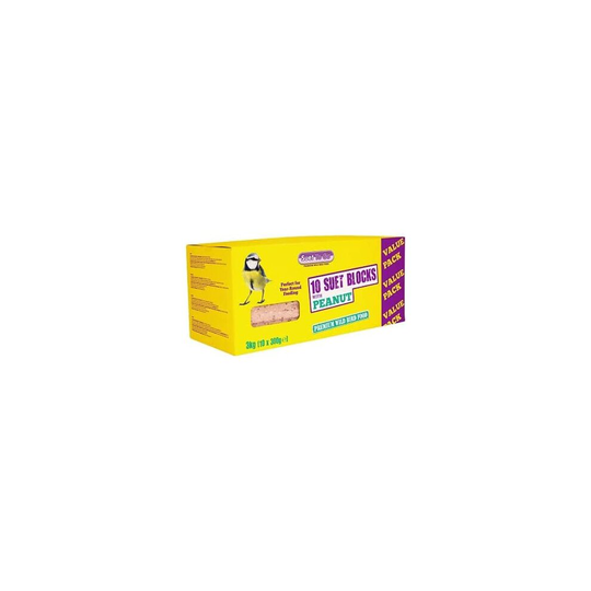Suet To Go Peanut Suet Blocks Wild Bird Treat 10 x 300 gm