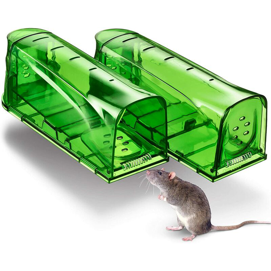 Sun Flowergb - Catch and Release That Work Mouse Traps - No Kill Mouse Traps - Live Mouse Traps - Reusable Mouse Traps for Home, Garage, Outdoors,