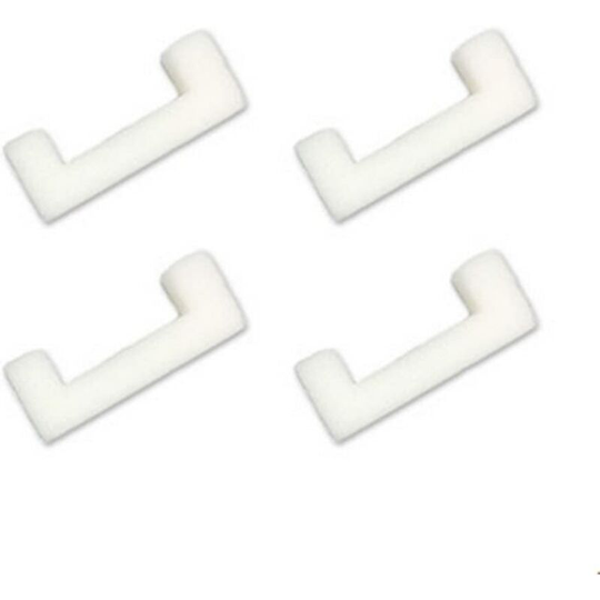 4 Pieces of filter cotton for use with eversweet 1 and 2 water dispensers (white foam)