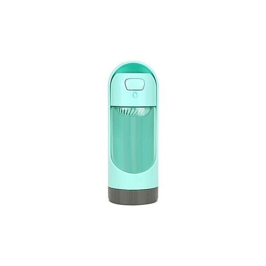 Portable Dog Water Bottle Leak Proof Cat Drinking Water Dispenser for Outdoor Travel Travel Training (Green) Soekavia