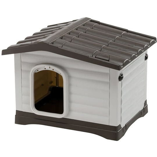 Dog House Dogvilla 60 58x48x44 cm Grey Ferplast Grey