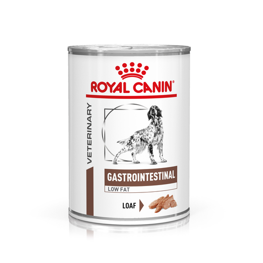 Royal Canin Veterinary Canine Gastrointestinal Low Fat Mousse - 12 x 410g